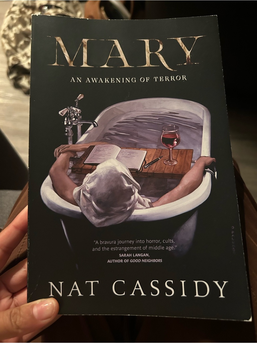 Tick tock viral thriller/horror book Mary
